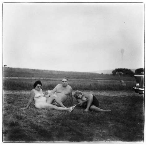 A Family One Evening In A Nudist Camp, Pennsylvania